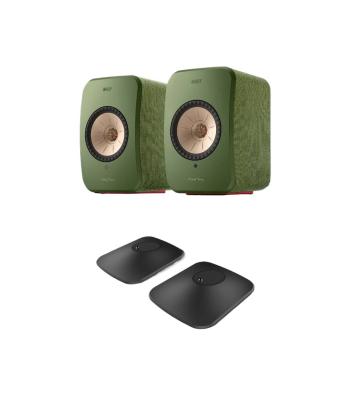 KEF Bundle Deal: LSX II + P1 Desk Stands